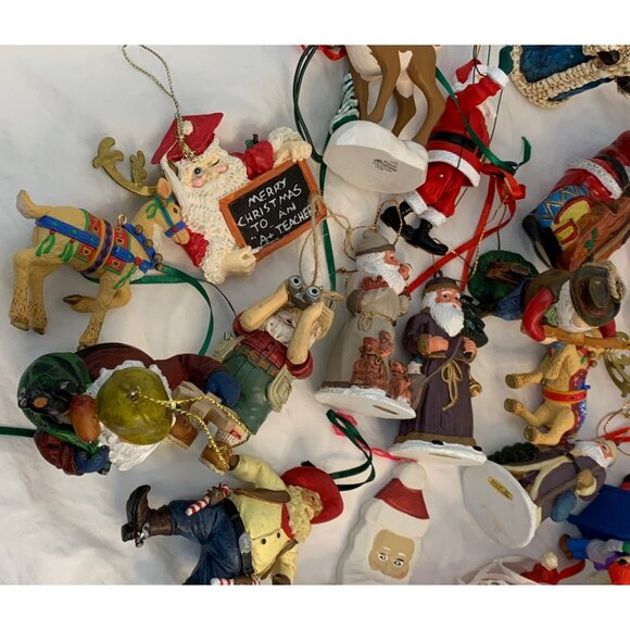 Vintage 90s Christmas Ornament Collection 36 Pieces C9050 - Picture 8 of 16